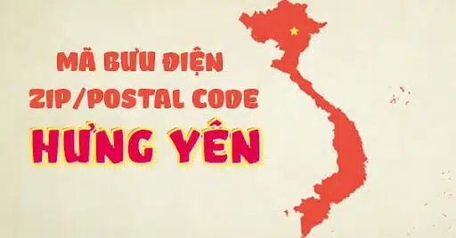 mã bưu điện Hưng Yên