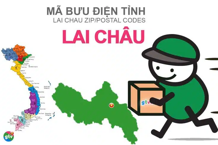 mã bưu điện Lai Châu