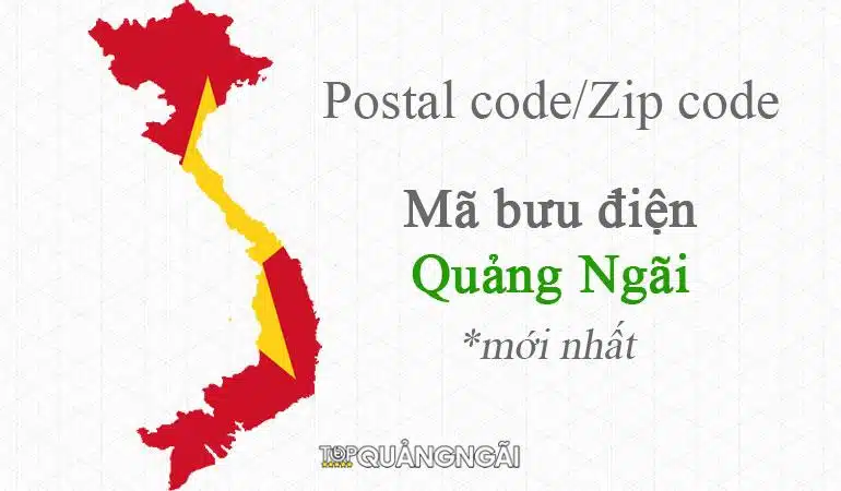 Mã bưu điện Quảng Ngãi