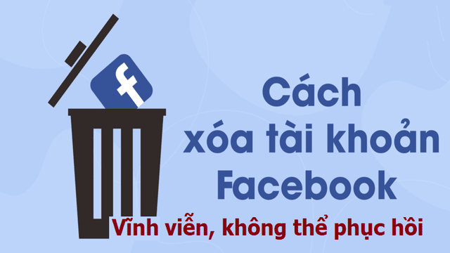 Cách xóa tài khoản Facebook vĩnh viễn