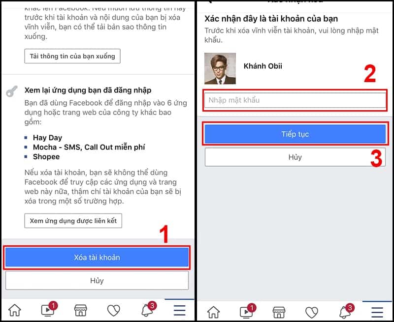 Cách xóa tài khoản Facebook vĩnh viễn