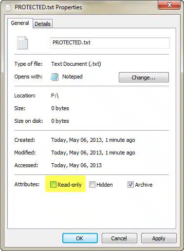 Cách khắc phục lỗi The disk is write protected
