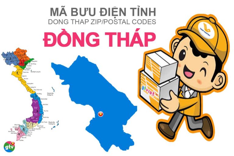 Mã bưu điện Đồng Tháp