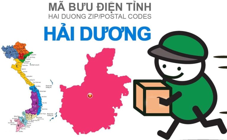 mã bưu điện Hải Dương
