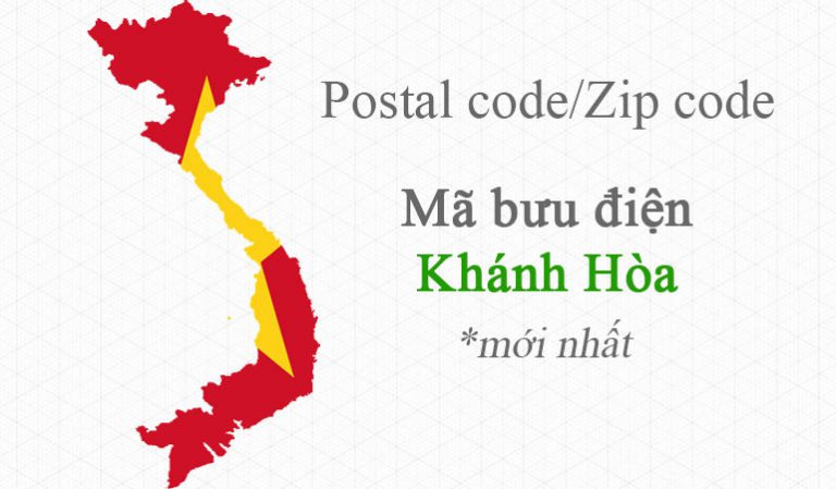 mã bưu điện Khánh Hòa