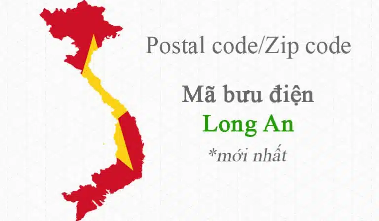 mã bưu điện Long An