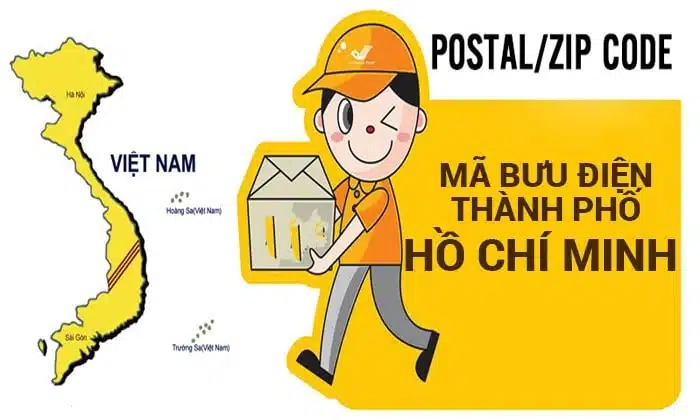 mã bưu điện Tp. Hồ Chí Minh
