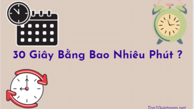 30 Giây Bằng Bao Nhiêu Phút
