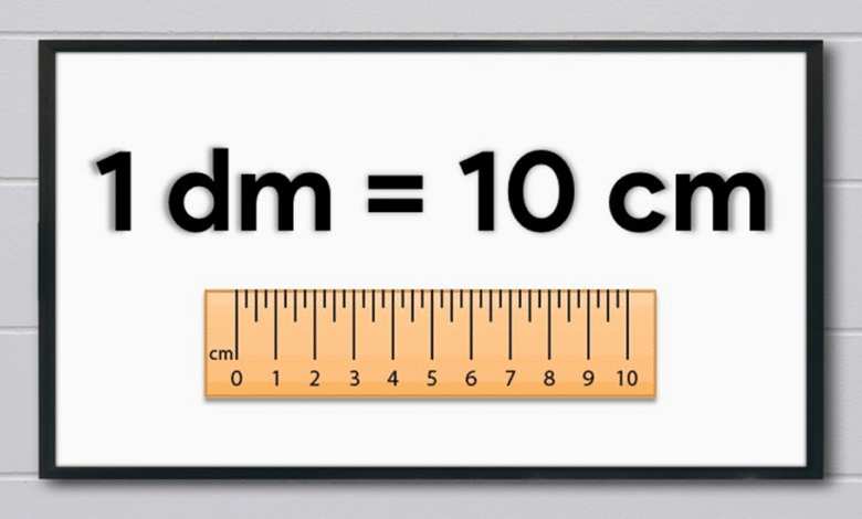 5dm bằng bao nhiêu cm