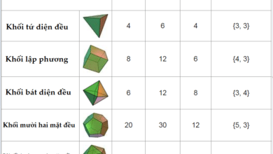 hình đa diện có bao nhiêu mặt