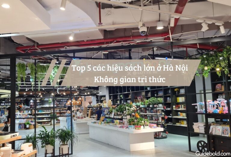 Top 5 các hiệu sách lớn ở Hà Nội